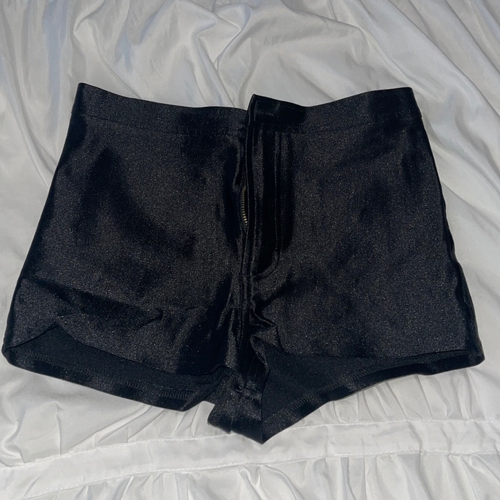 High waisted American Apparel biker shorts